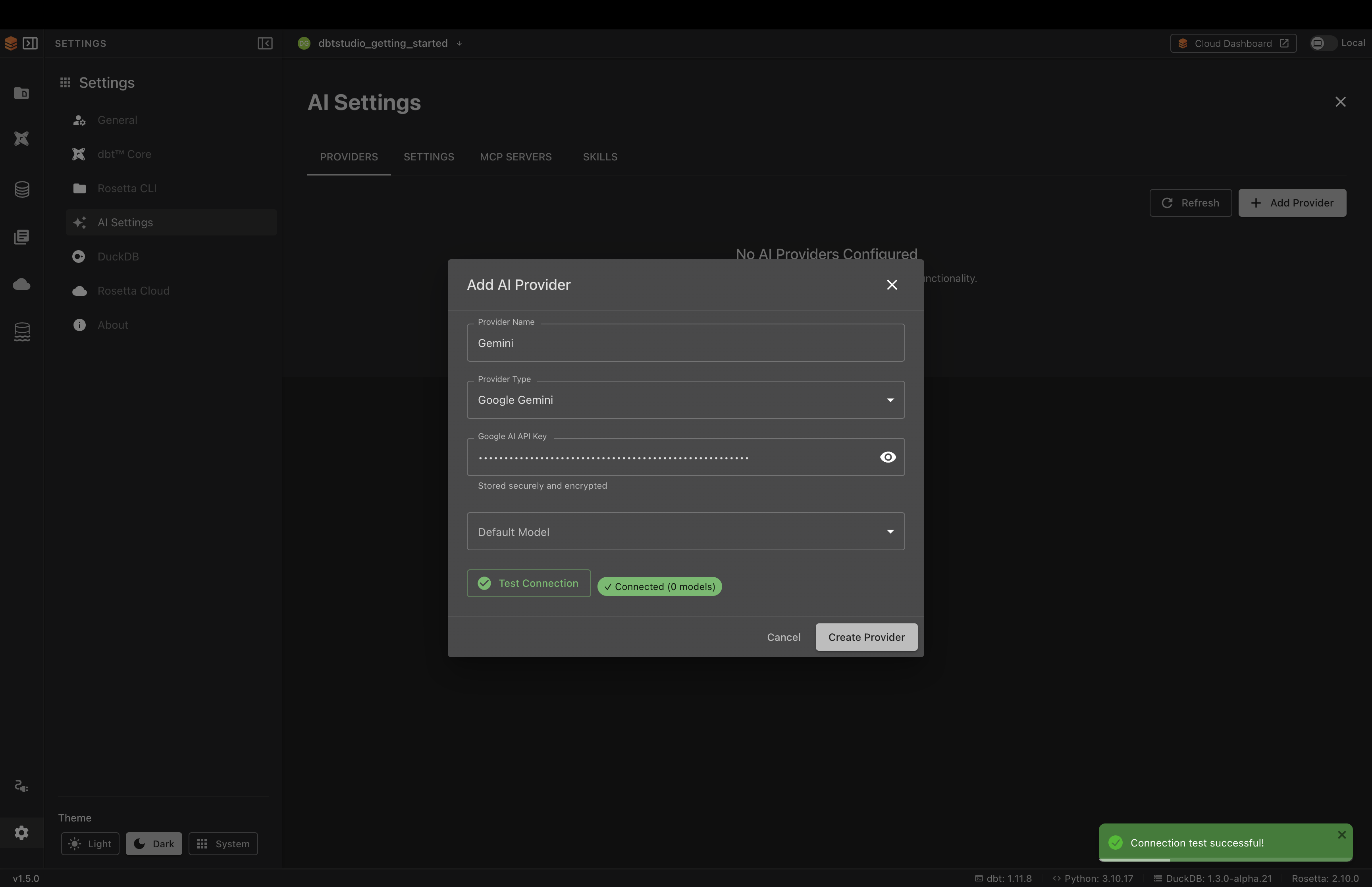 Add AI Provider