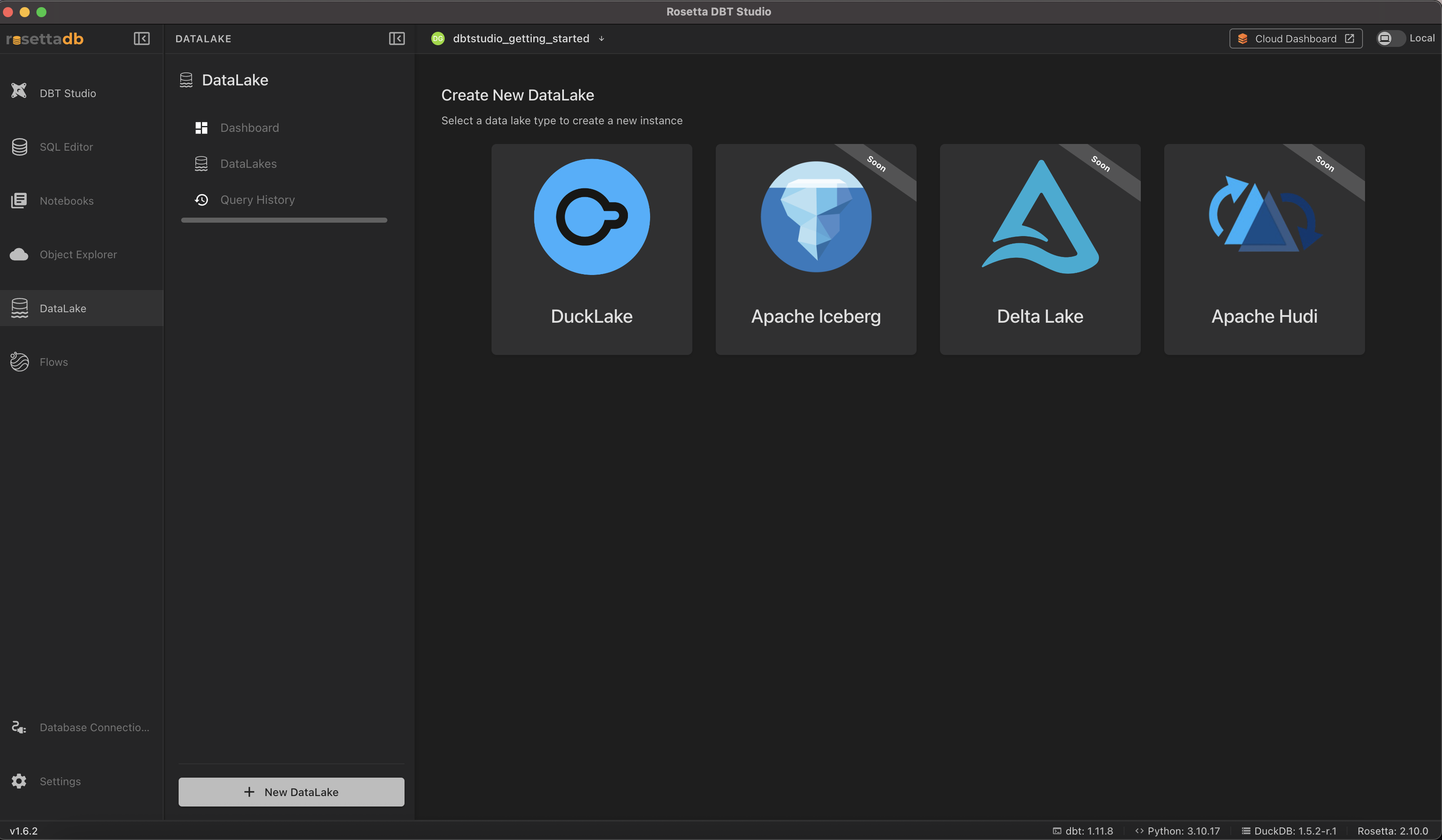 Create DataLake