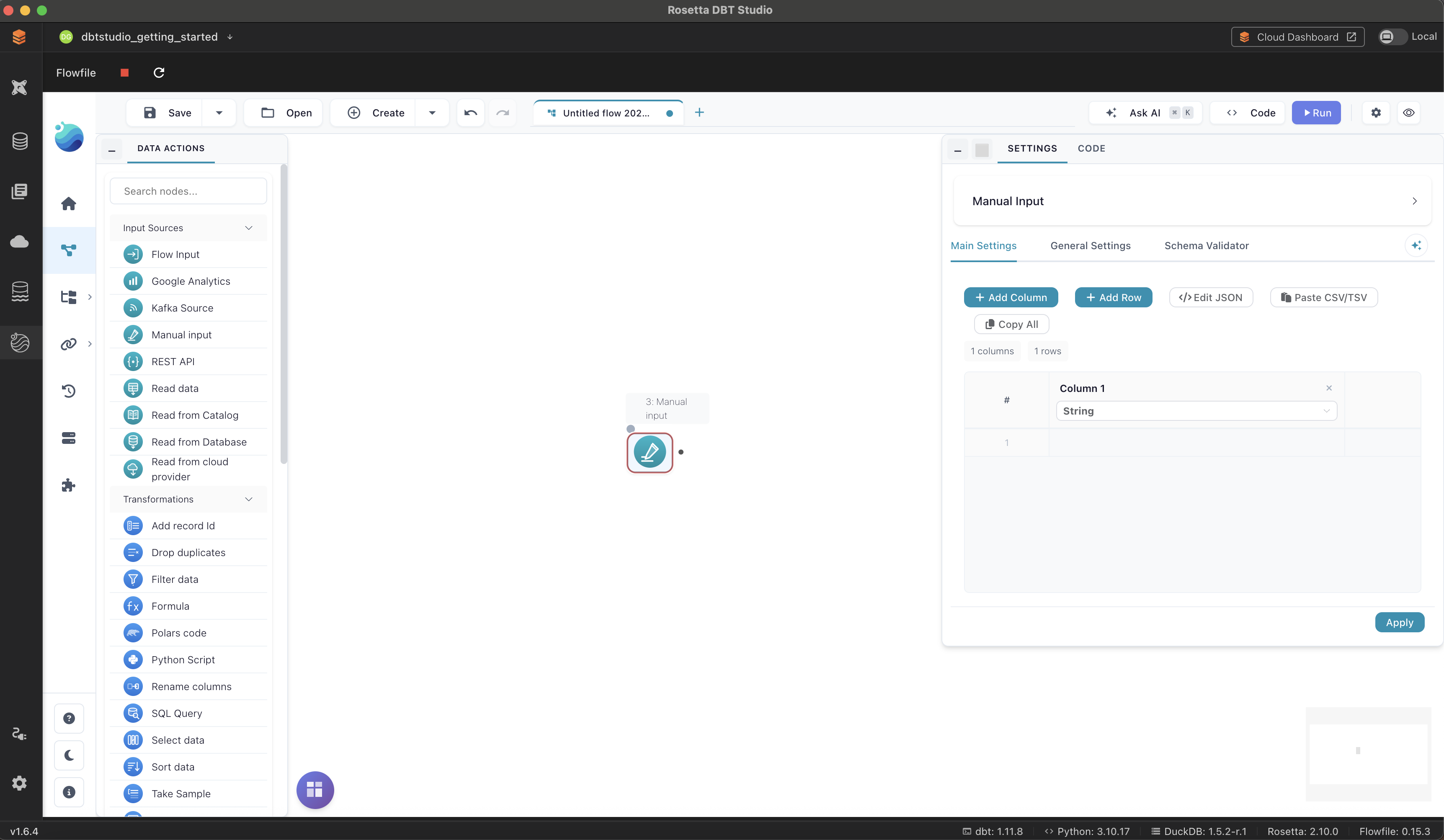 Connected nodes