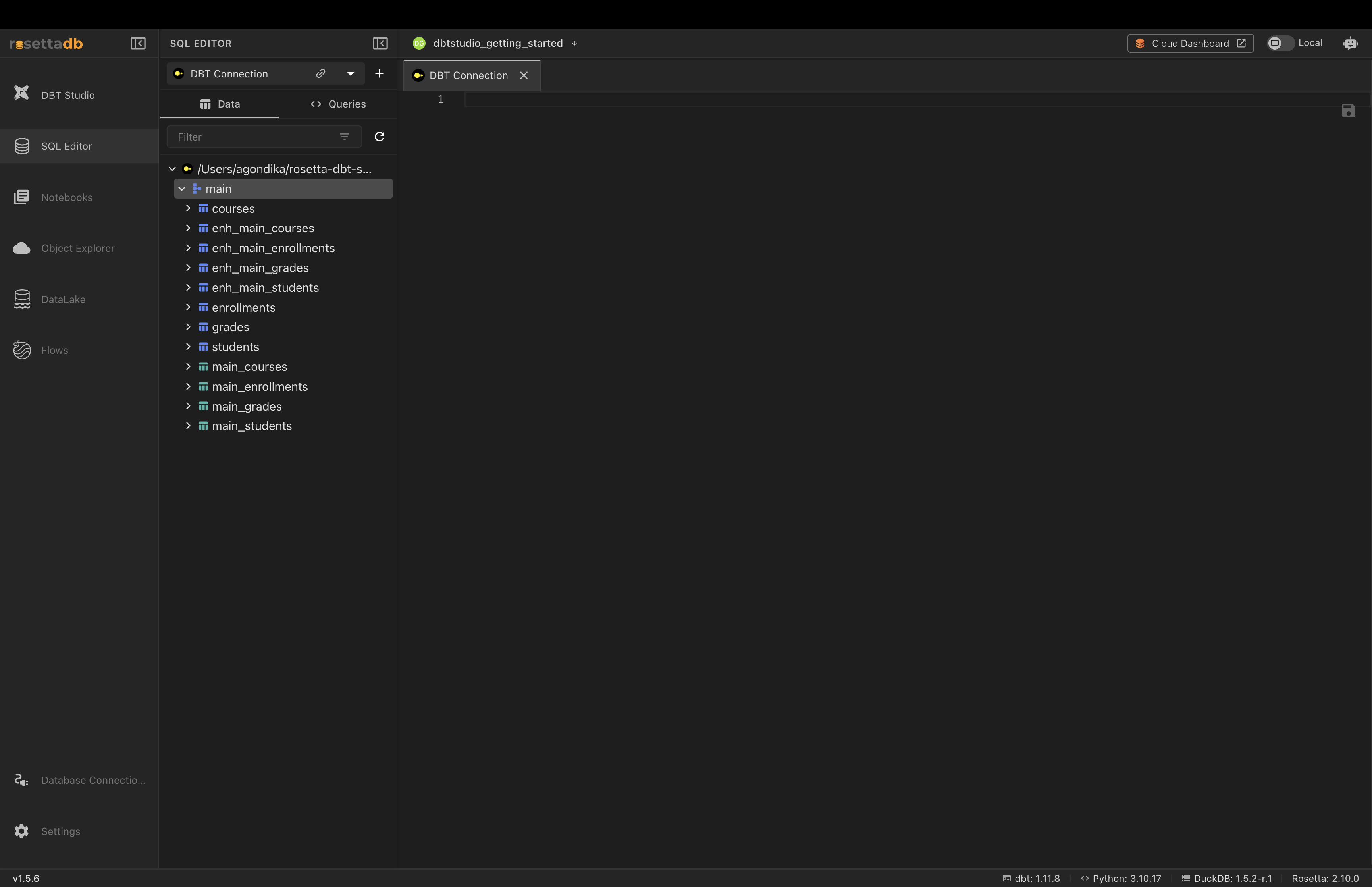 SQL Editor